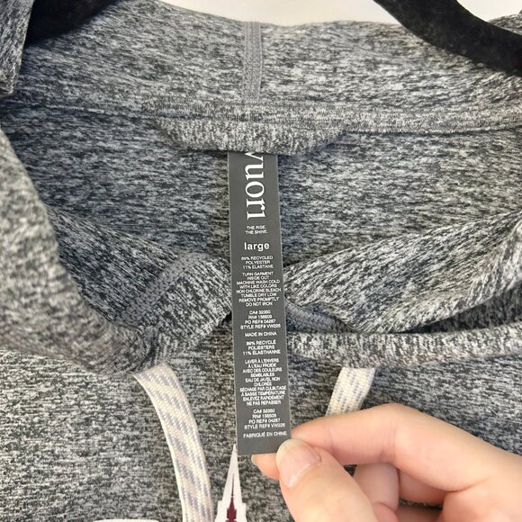 Vuori Women's NBA All Stars 2022 Cleveland Hooded Pullover Halo Essential Hoodie - Picture 3 of 5